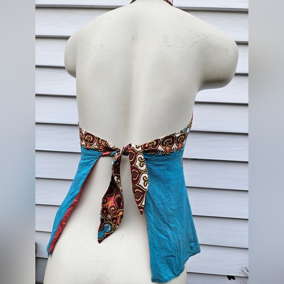 Nannette Lepore Beaded Boho Halter - Picture 4 of 16